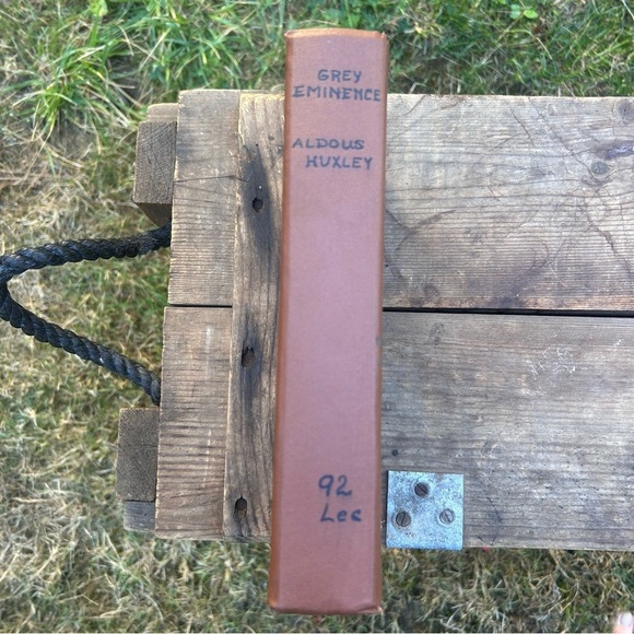 Grey Eminence by Aldous Huxley 1941 4th Edition Hardback Naval Hospital Library - Picture 3 of 10